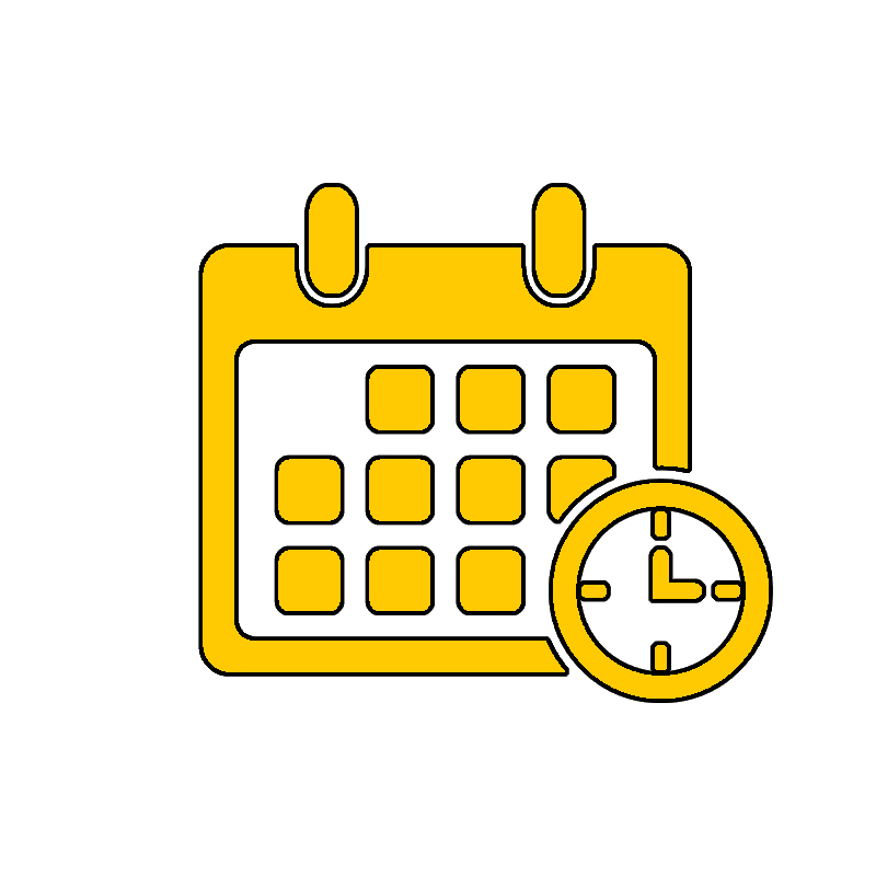 調査期間を示すcalendarのアイコン